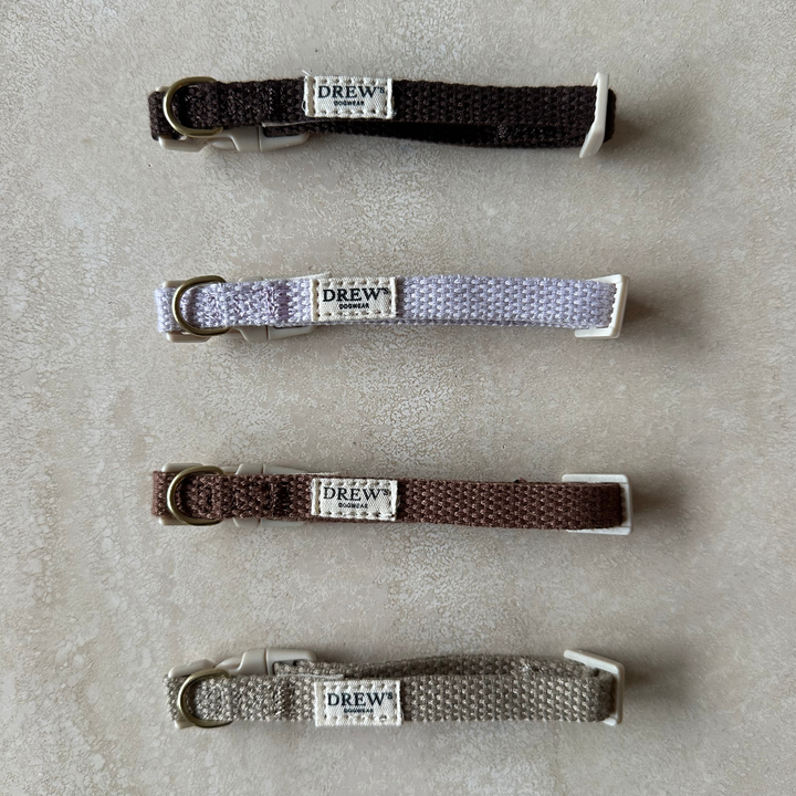 Mini puppy collar / Brown