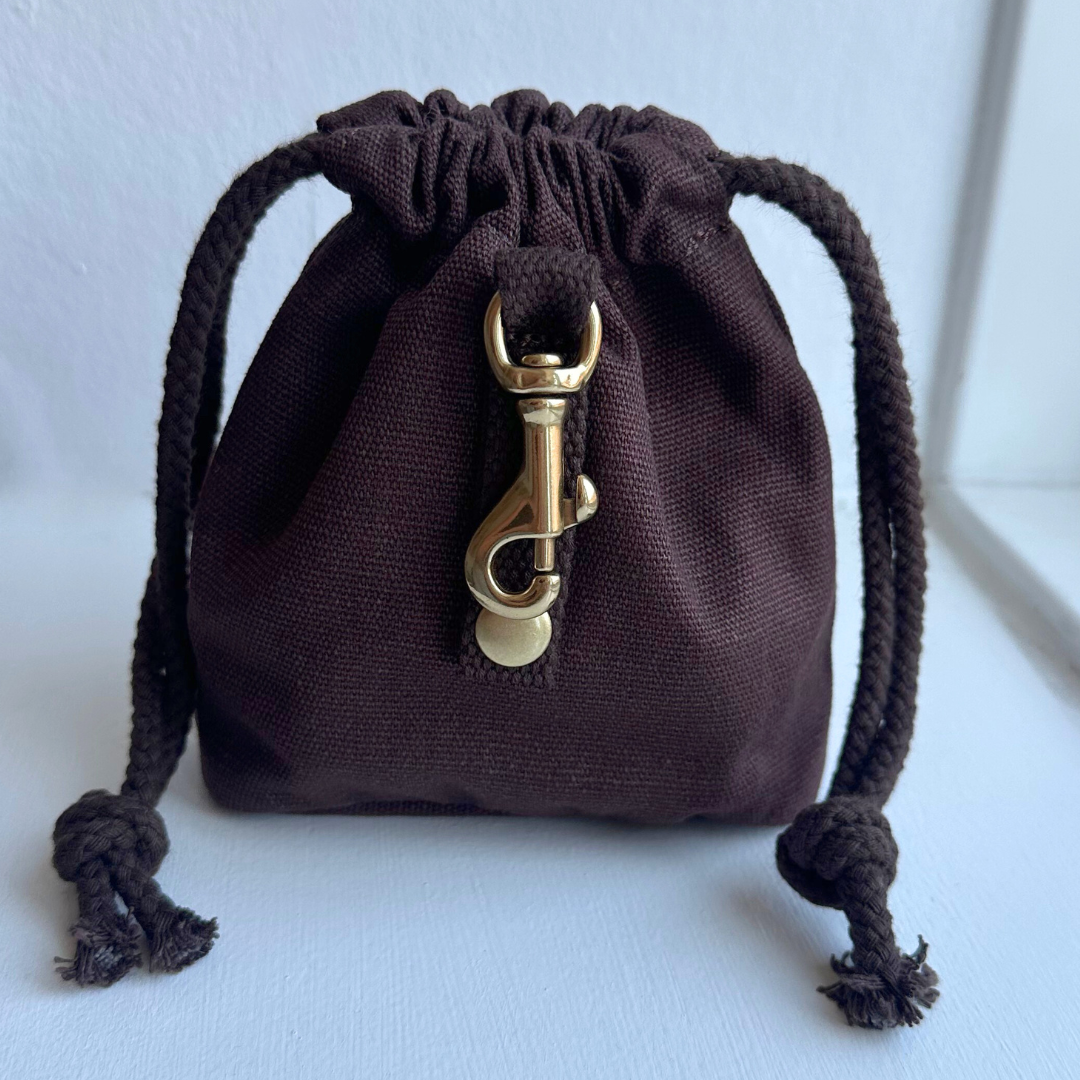 Treat bag / Canvas (brown)