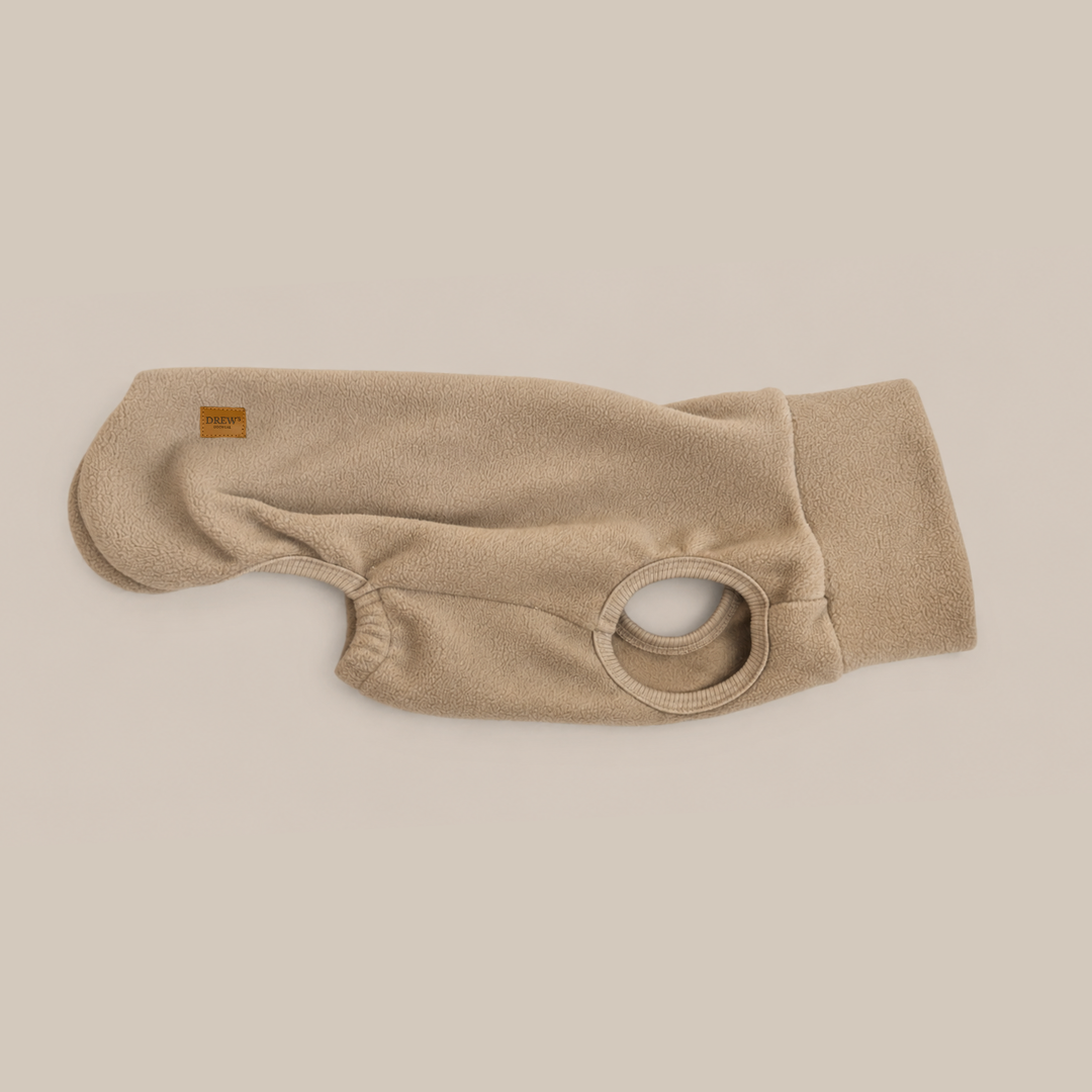 Kyoto / Fleece Dog Sweater (beige)