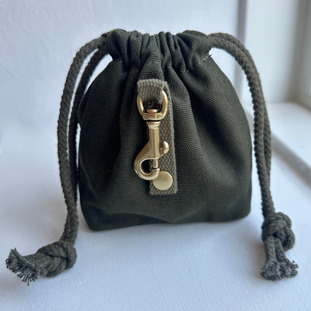 Treat Bag / Canvas (Olive)