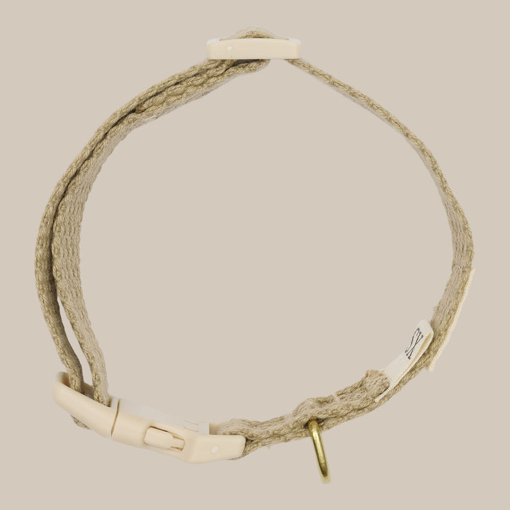 Mini puppy collar / Beige