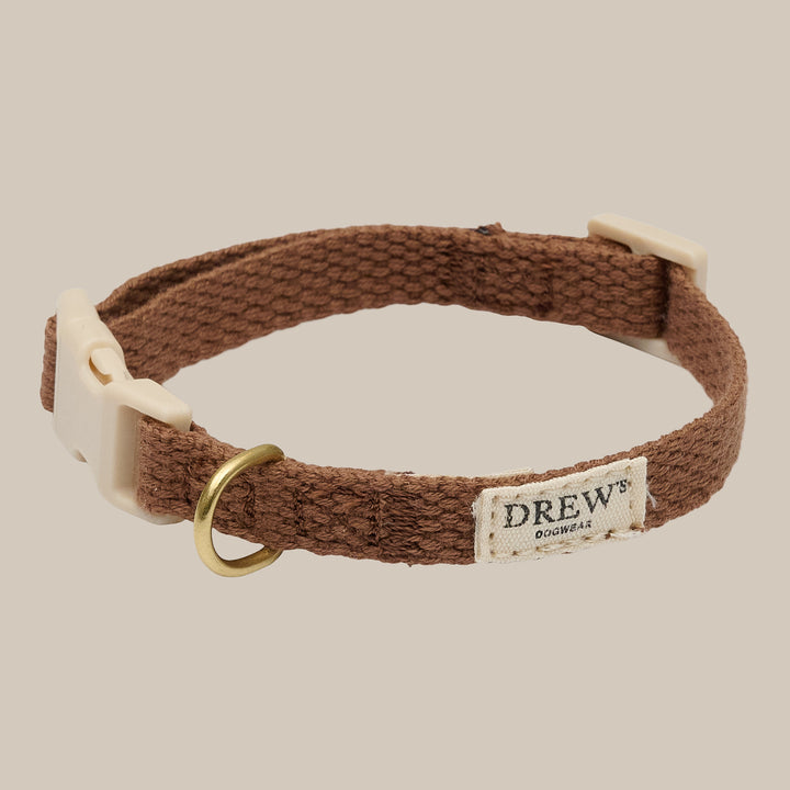 Mini puppy collar / Brown