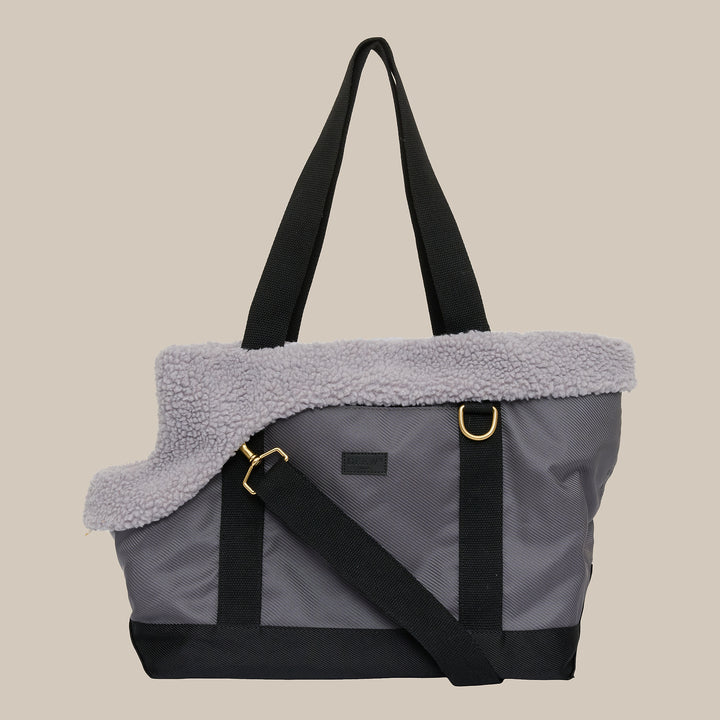 Otis // Sporty dog ​​bag with soft teddy fleece