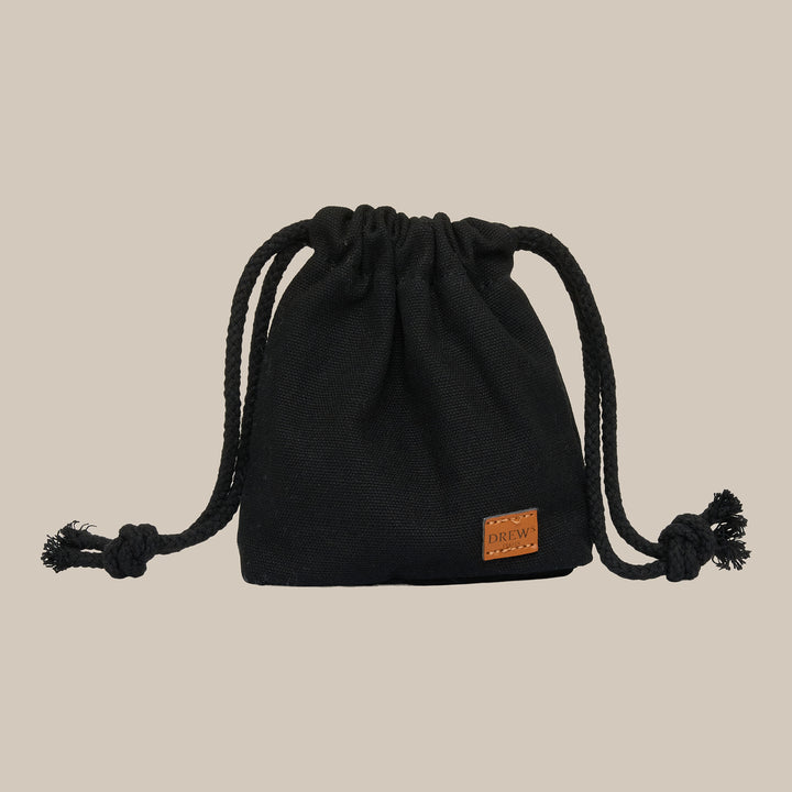 Leckerli-Tasche / Perfekt für Training und Spaziergänge - Canvas (Schwarz)