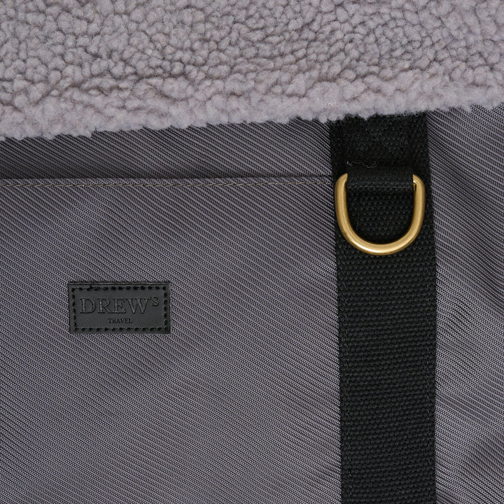 Otis // Sporty dog ​​bag with soft teddy fleece