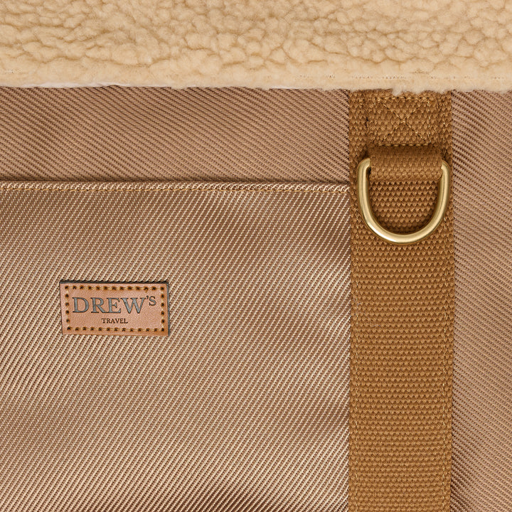 Aspen // Sporty dog ​​bag with soft teddy fleece
