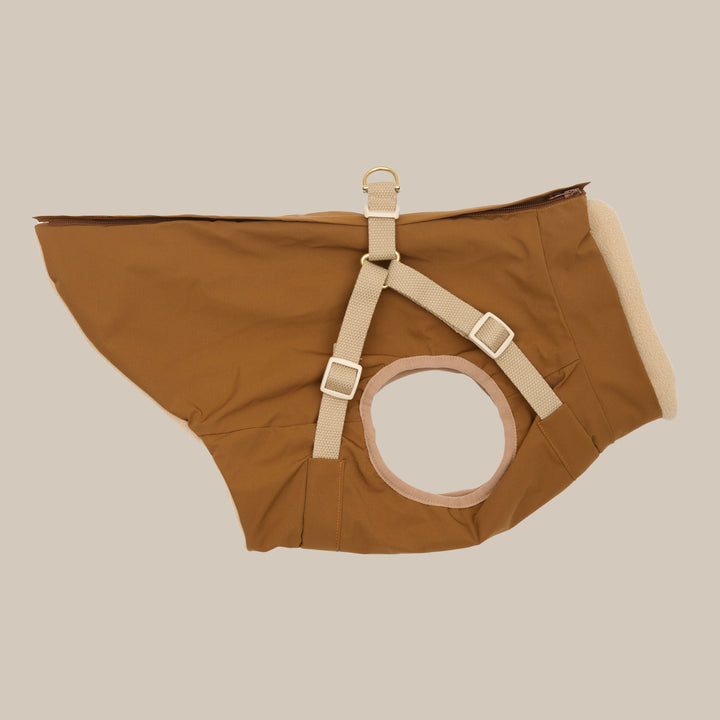 Hundejakke fra siden