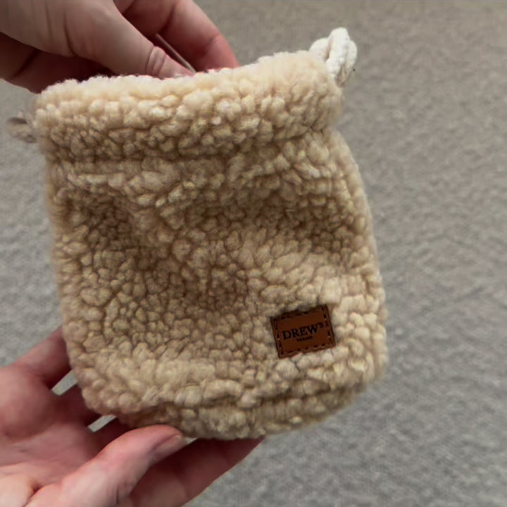 Godbidstaske / Perfekt til træning og gåture - Teddy (beige)